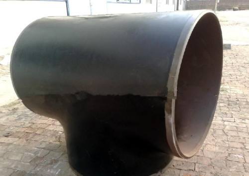 Large-Caliber Carbon Steel Butt Weld Seamless Pipe Fitting Tee
