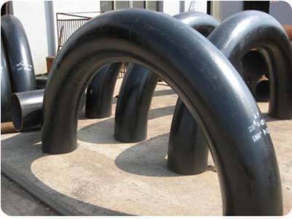 Large-Caliber Carbon Steel Pipe Fitting 90deg 10D Pipe Bend