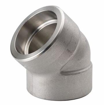 Sw Stainless Steel 45 Degree High Press Pipeline Elbow