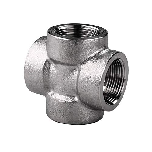 High Press Stainless Steel NPT Pipe Fitting Cross